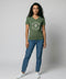 T-shirt Abriola vert pétrole
