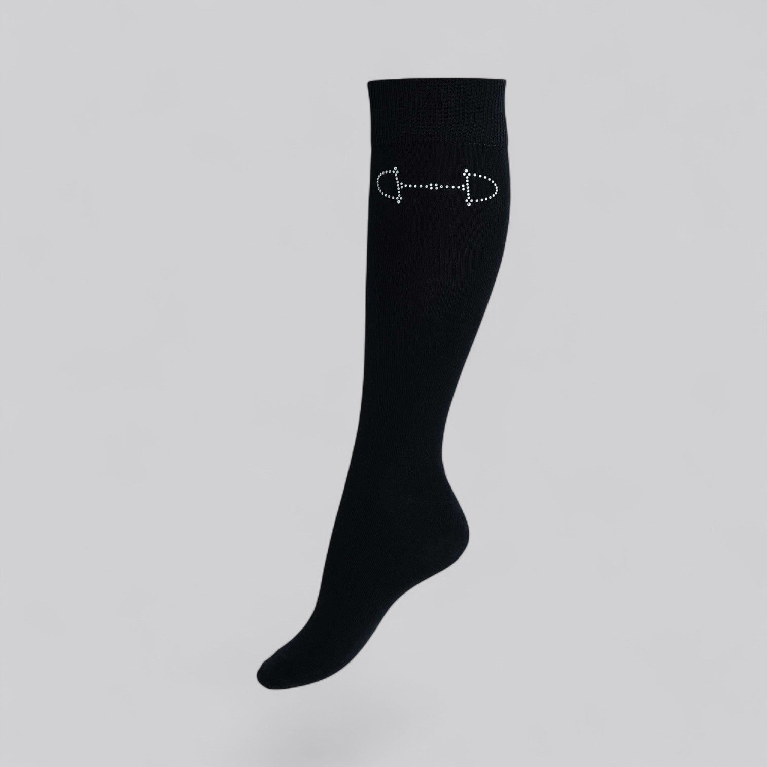 Kniestrümpfe Function Deluxe Gebiss schwarz