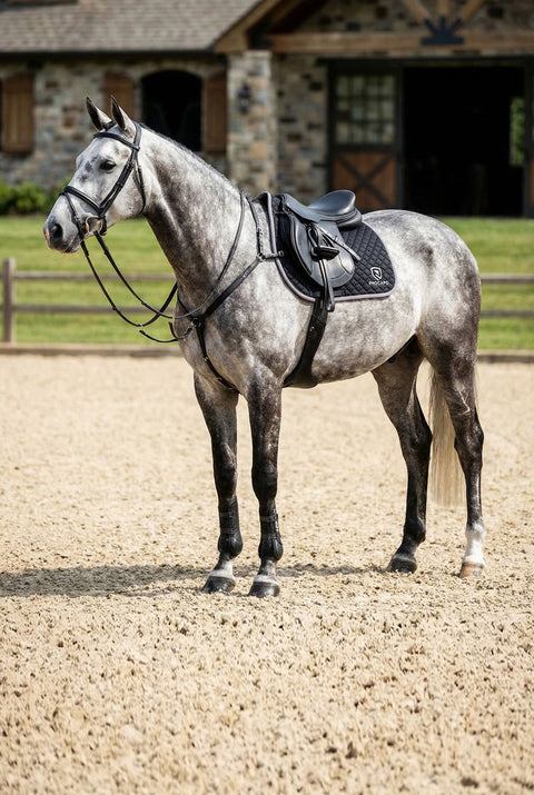 Springschabracke Ambassador schwarz