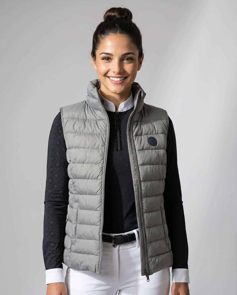 Weste Atri castor gray