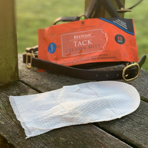 Carr & Day & Martin Leder Tücher BELVOIR TACK CLEANING MITT