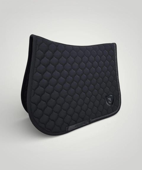 Springschabracke Crystal schwarz