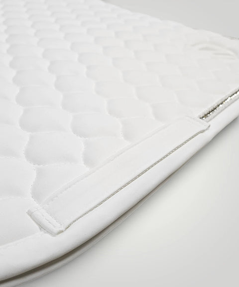 Dressurschabracke Crystal weiß