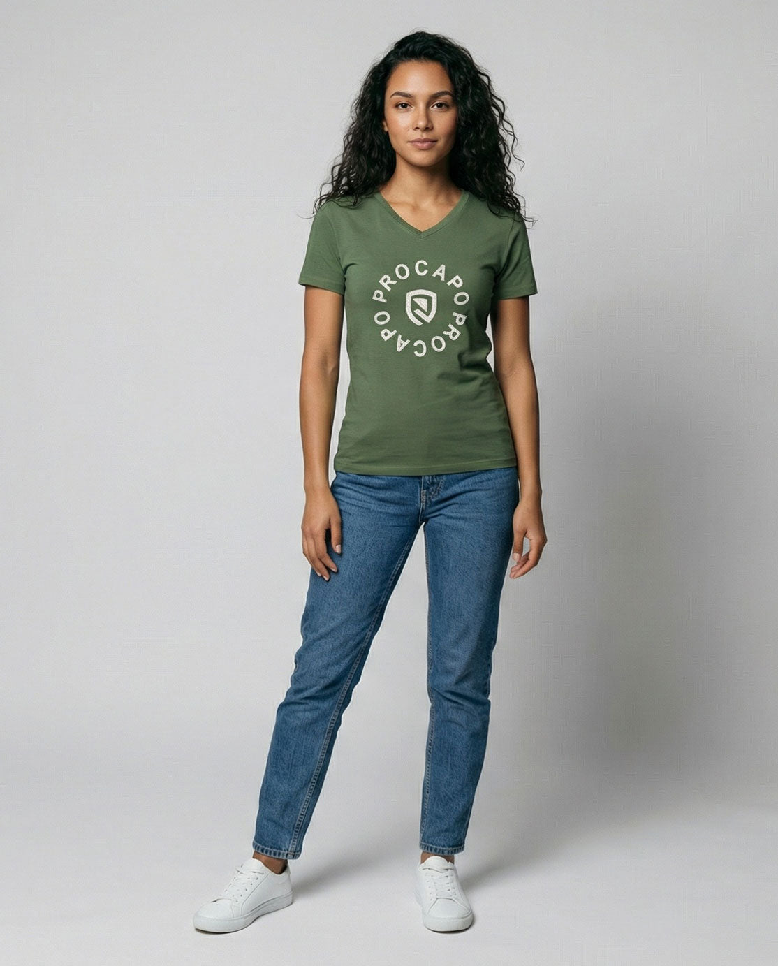 T- Shirt Abriola oil green