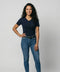 T-shirt Abriola bleu nuit