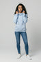 Hoodie Ari powder blue