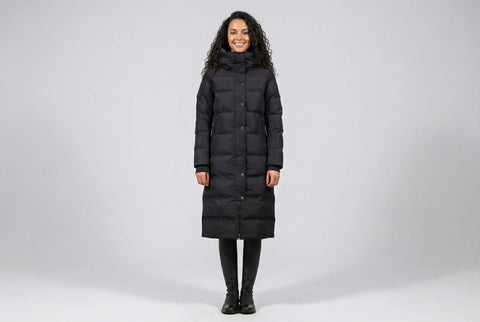 Mantel Davos schwarz