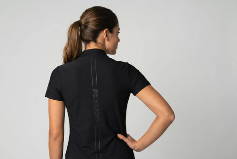 Poloshirt Argenta schwarz