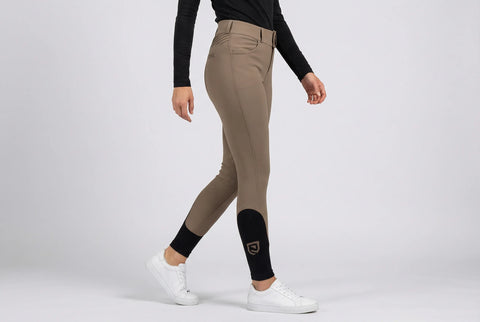 Reithose Acentola Knee Grip taupe