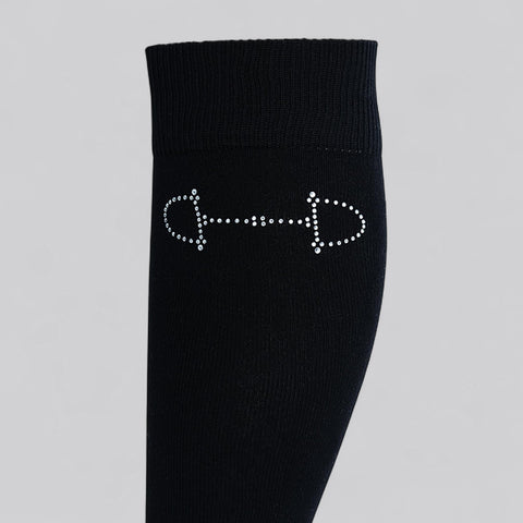 Knee-High Stockings Function Deluxe Bit Black
