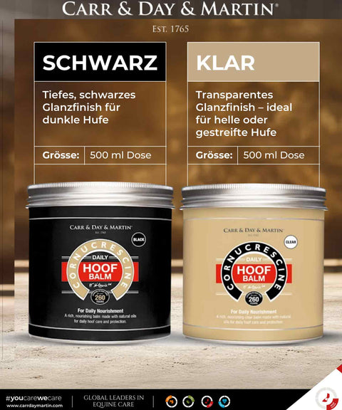 Carr & Day & Martin CORNUCRESCINE Hufbalsam schwarz 500 ml