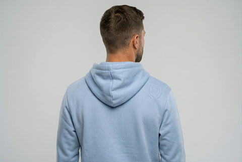 Hoodie Armento powder blue