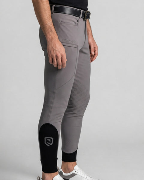 Reithose Luca Knie Grip volanic glass