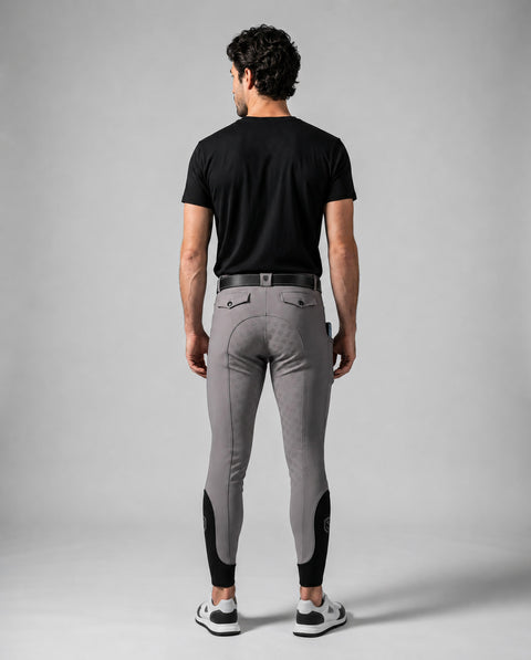 Reithose Luca Full Grip volcanic glass
