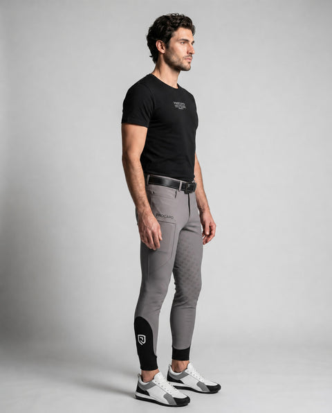 Reithose Luca Full Grip volcanic glass