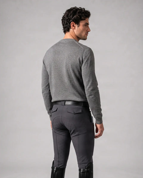 Strick Pullover Essential steel grey