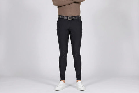 Reithose Acento Full Grip schwarz