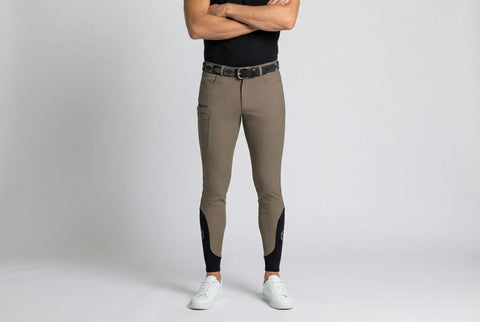 Reithose Acento Full Grip taupe