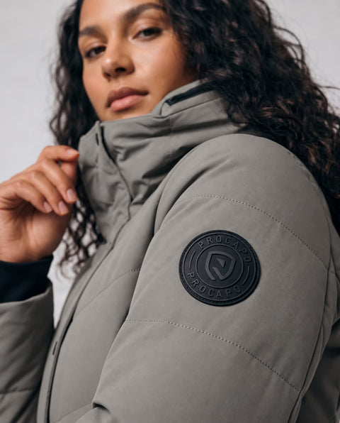 Jacke Davos silver sage