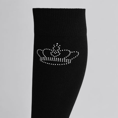 Kniestrümpfe Function Deluxe Krone schwarz