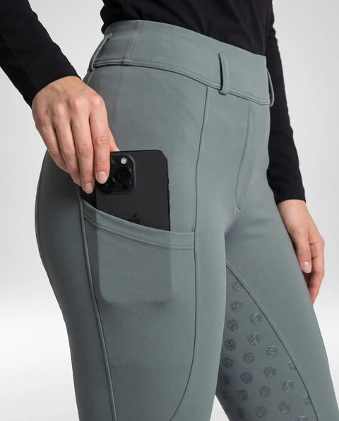 Reitleggins Lucia Full Grip forest night