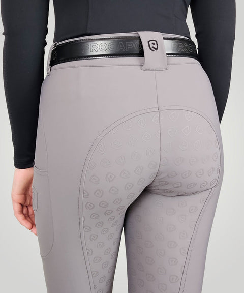 Reithose Luca Full Grip volcanic glass