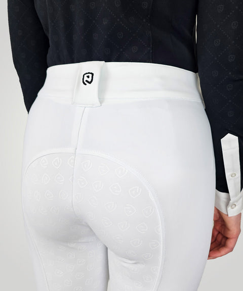 Reithose Luca Full Grip weiß