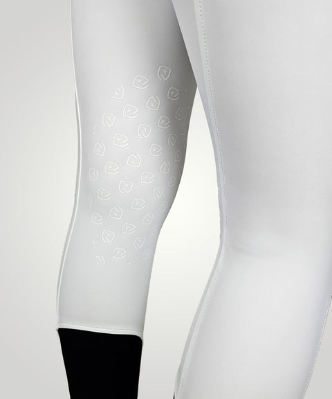 Reithose Luca Knie Grip weiß