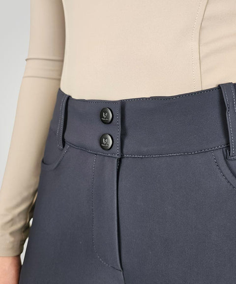 Reithose Luca Knie Grip anthrazit