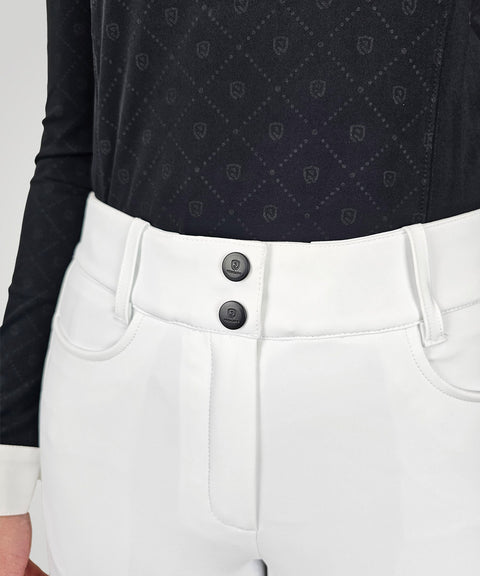 Reithose Luca Full Grip weiß
