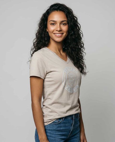 Basic T- Shirt II pelican Logo Print hellblau
