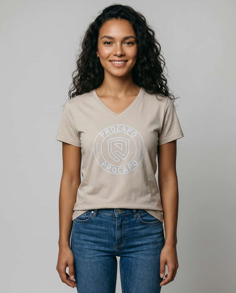 Basic T- Shirt II pelican Logo Print hellblau