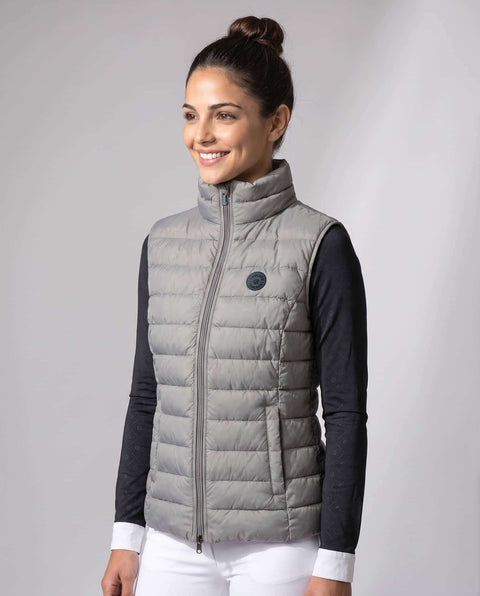 Weste Atri castor gray