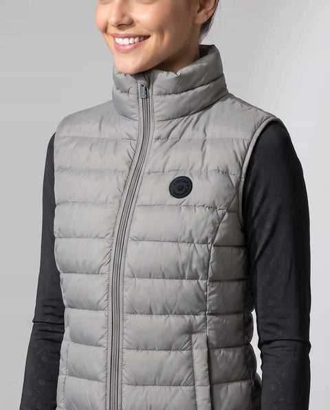 Weste Atri castor gray