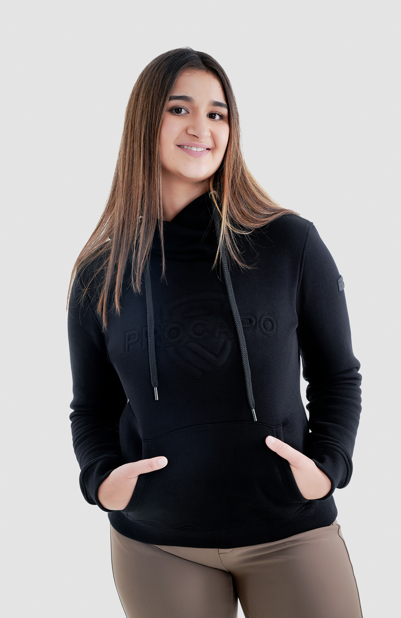 Damen Hoodie Ari schwarz