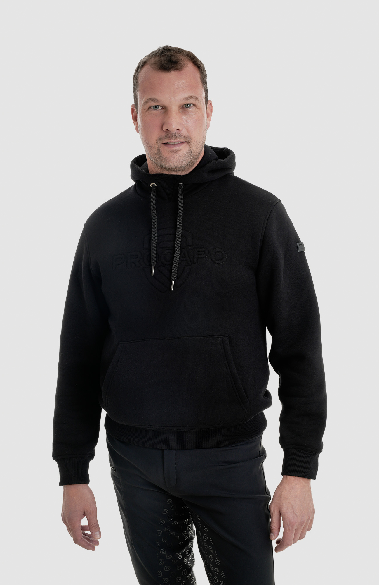 Herren Hoodie Armento schwarz